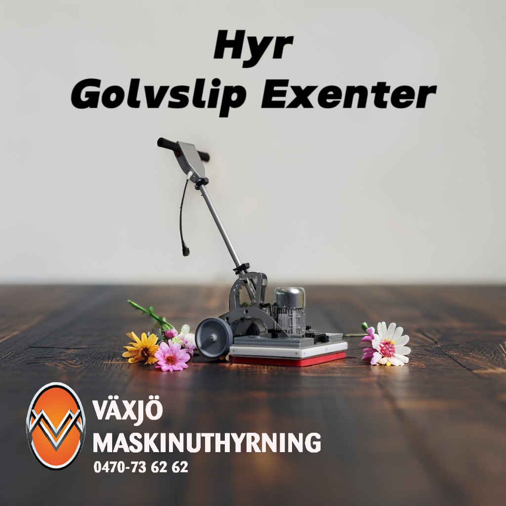 Golvslipmaskin för trä