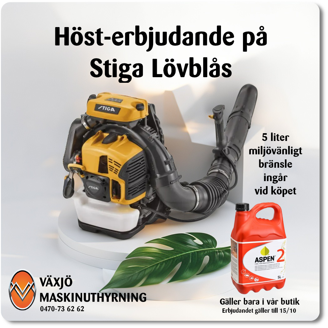 Bensindriven Lövblås