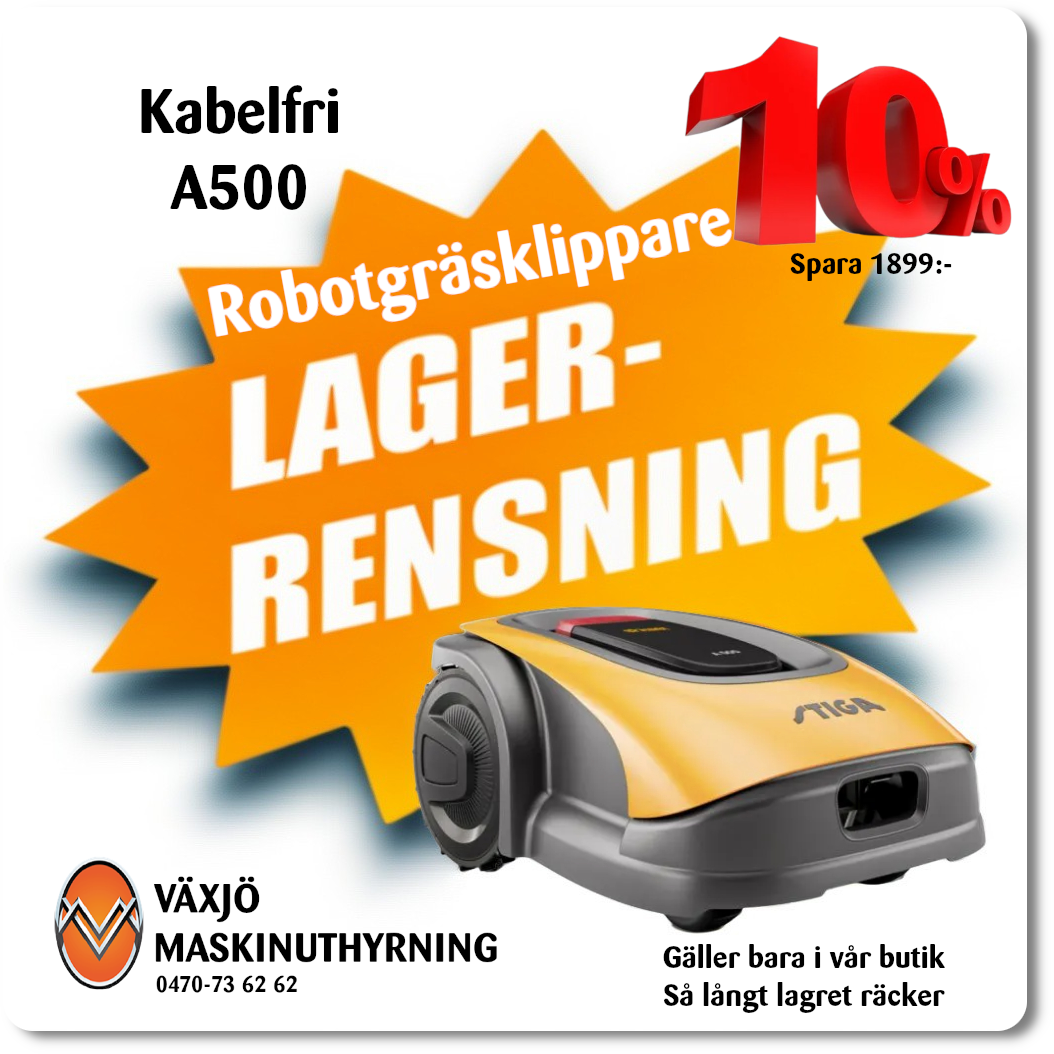 Robotgräsklippare A 500 kabelfri