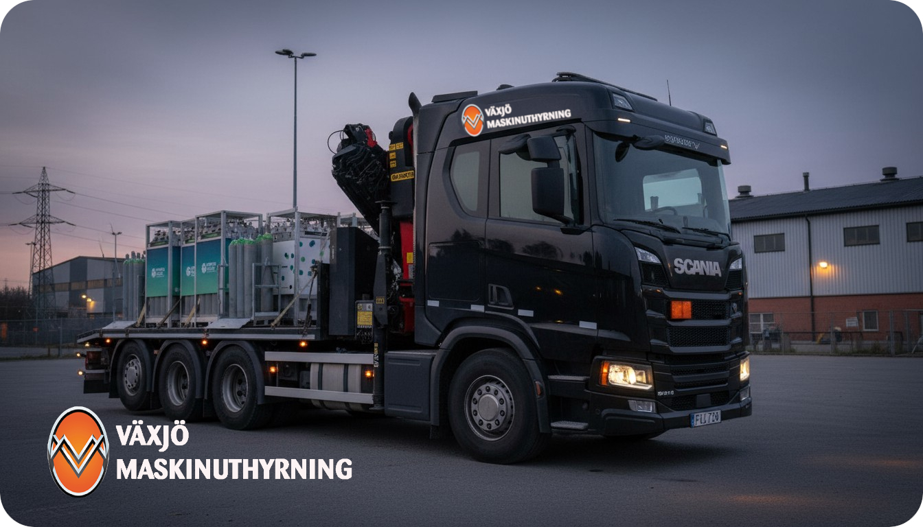 Nippon Gases paket på väg.